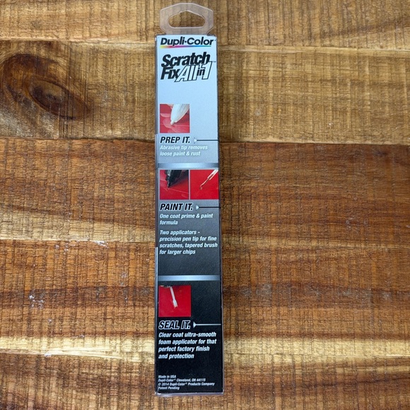 NEW IN BIX Dupli-Color Subaru Satin White Scratch Fix All in 1 ASU1356 - Picture 3 of 4